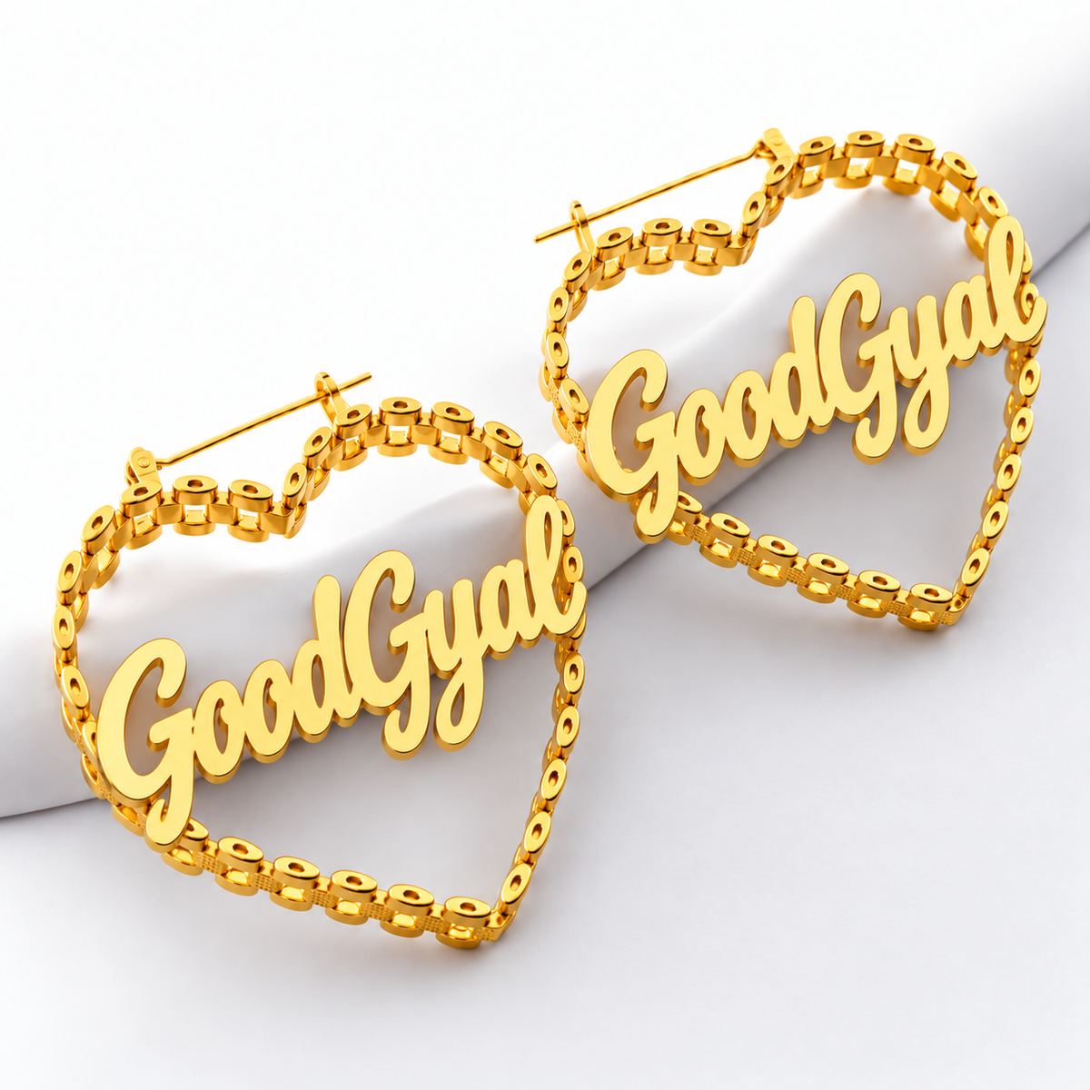 Islanders Hoop Earrings