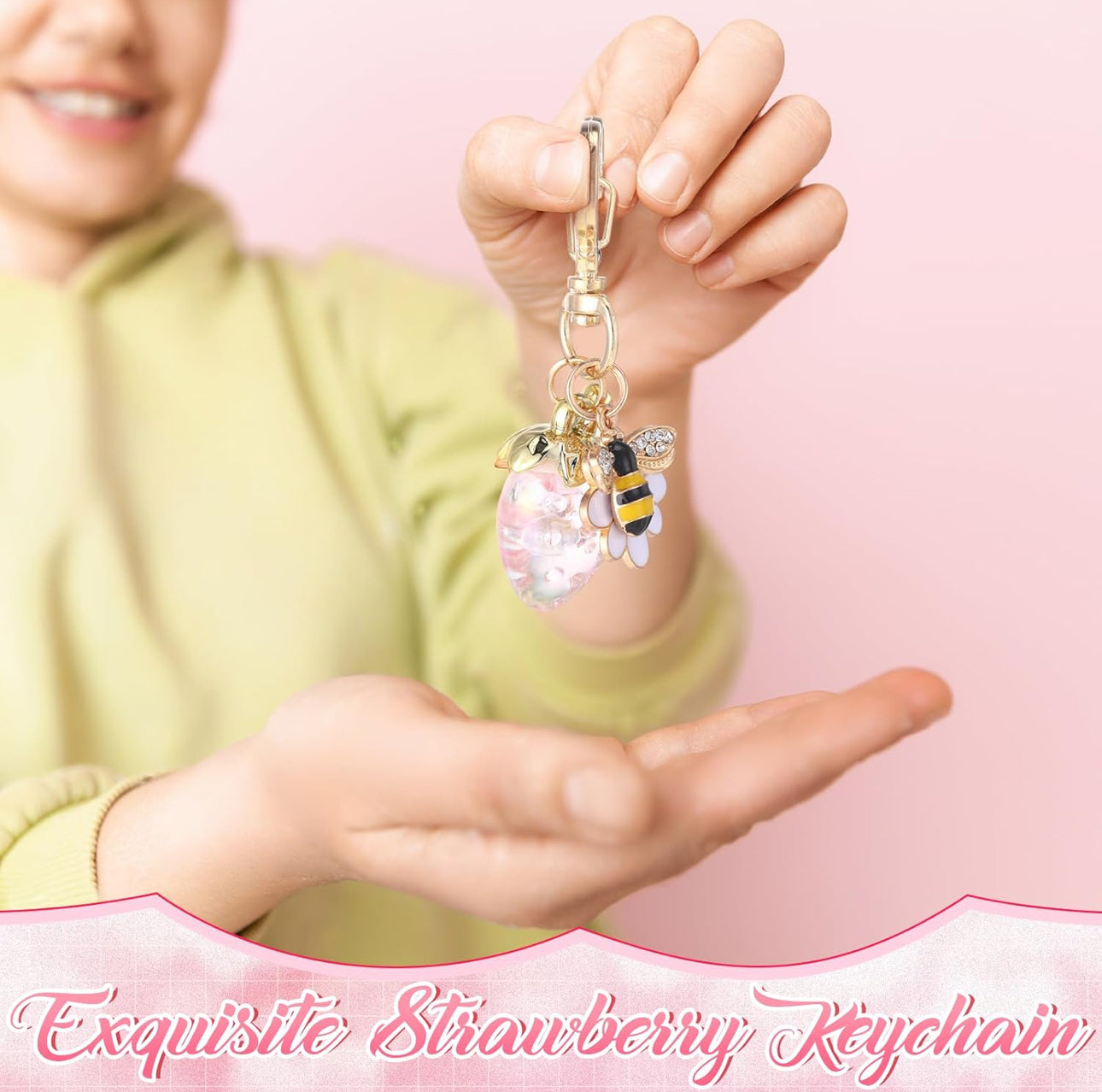 Strawberry Key Chain