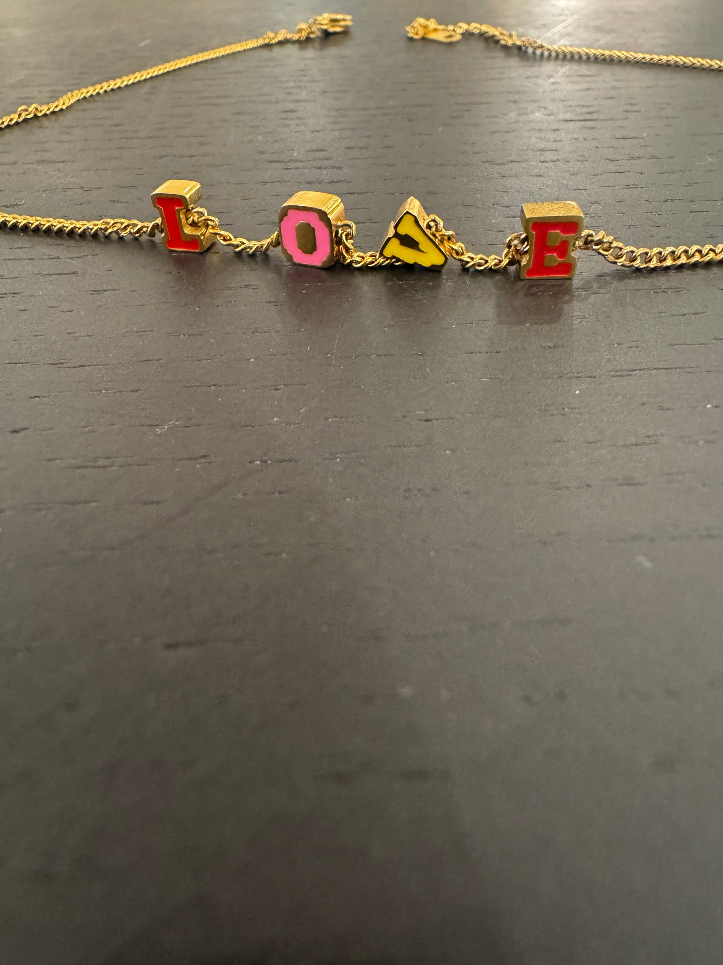 Gold Love Necklace