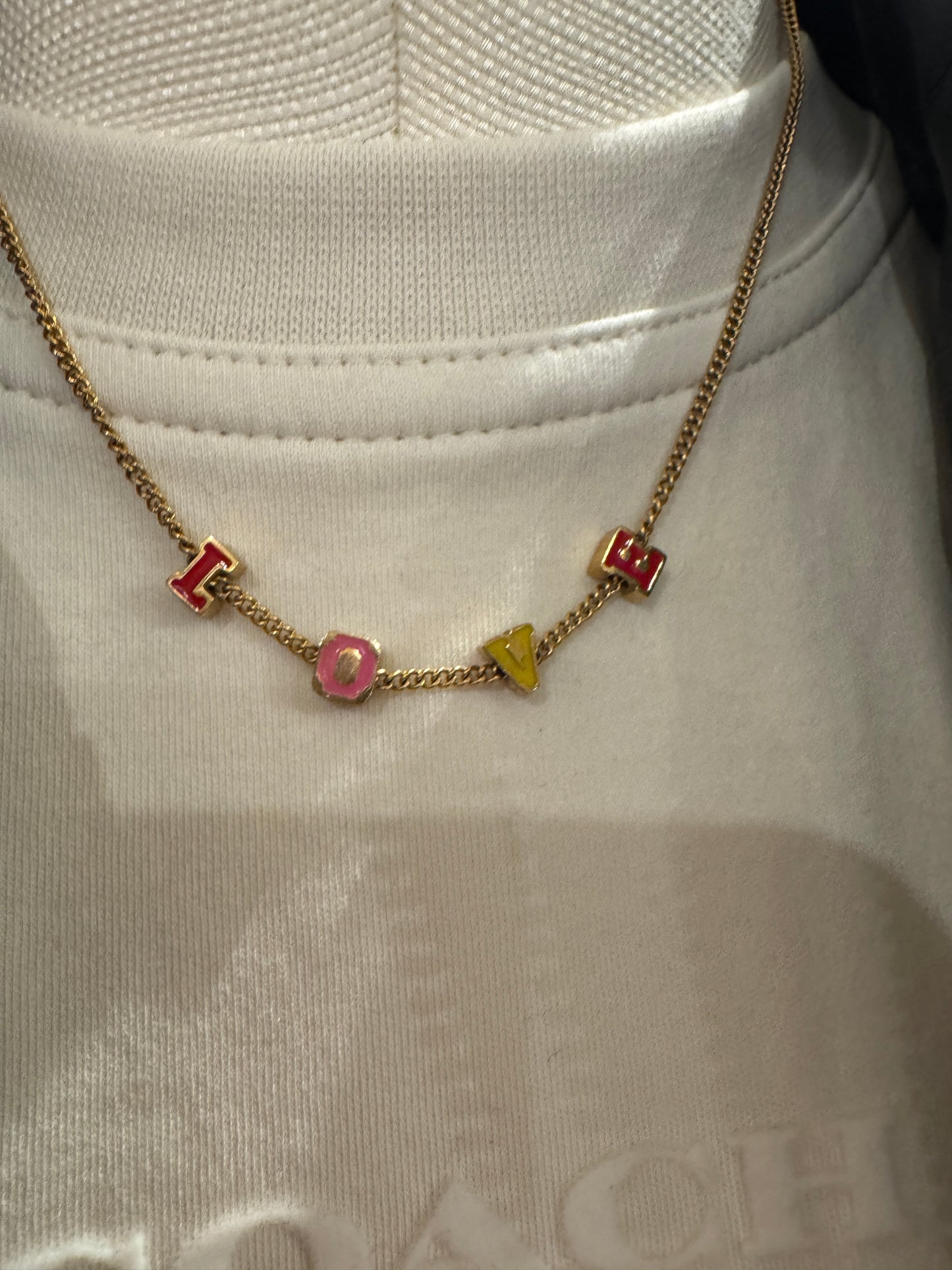 Gold Love Necklace