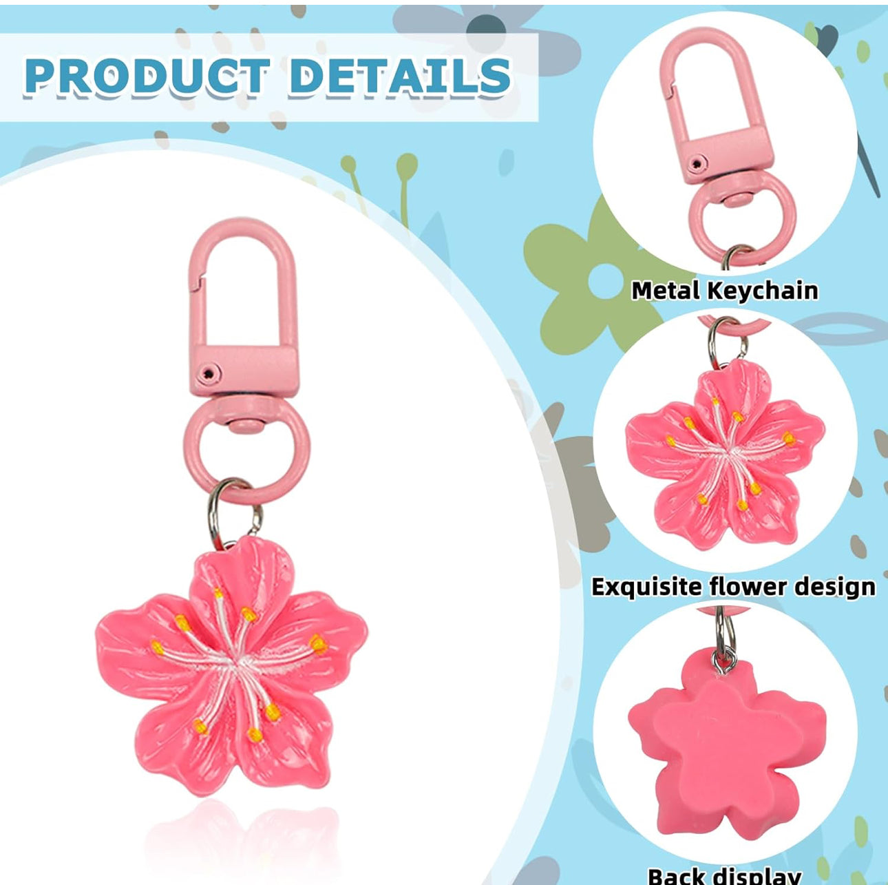 Flower Keychain