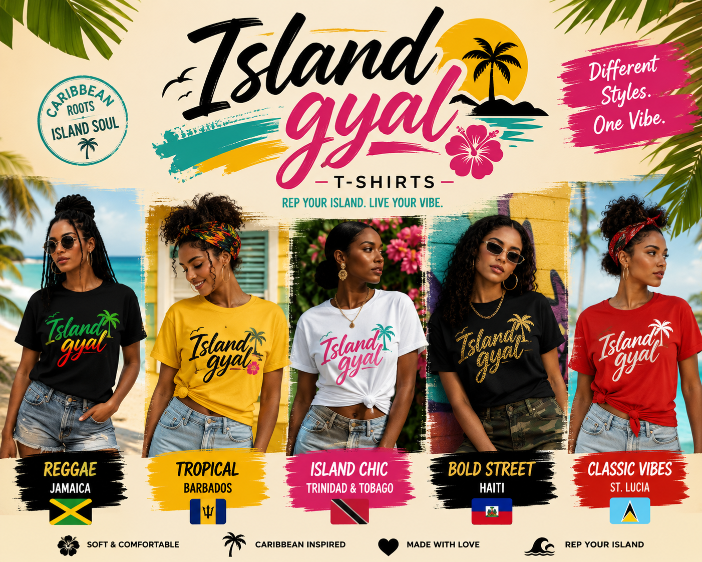 Island Gyal T-shirt