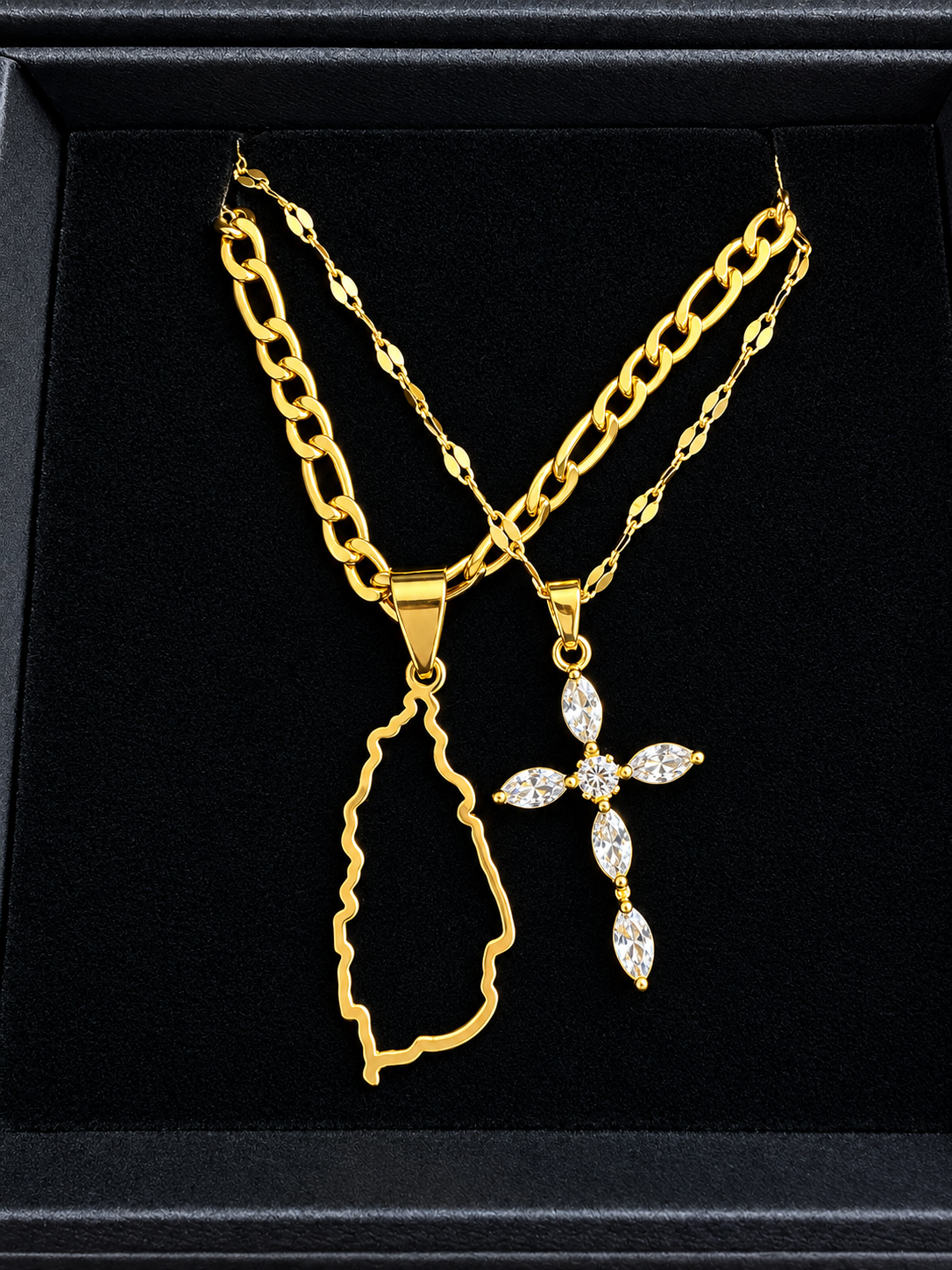 Saint Lucia 🇱🇨 Necklace Set